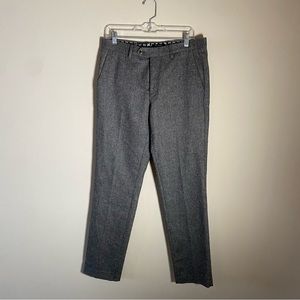 Ted Baker London Charcoal Men's Dress Pants